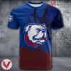 Louisiana Tech Bulldogs Basketball Grunge Pattern Unique Personalized T Shirts - Vesles2014S