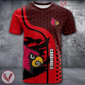 Louisville Cardinals NCAA Custom Shirt, Unique Sport Gifts For Fans - Vesles2014s