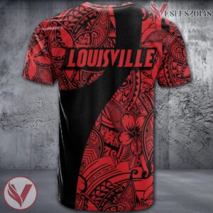 Louisville Cardinals NCAA Polynesian Pattern Shirt, Unique Gifts For Fans - Vesles2014s 1