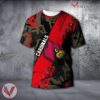 Louisville Cardinals NCAA With Red Poppy Flower 3D Shirt, Unique Gift For Fans - Vesles2014S