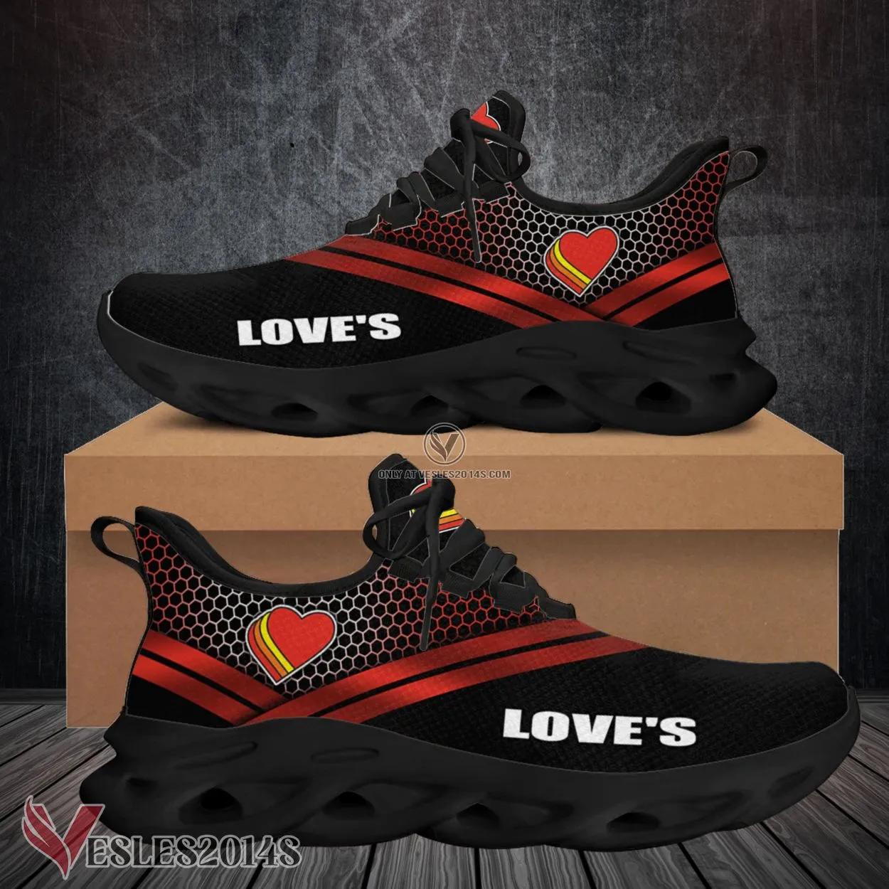 Love's Logo Custom Shoes Style 1, Best Running Shoes For Fans - Vesles2014S