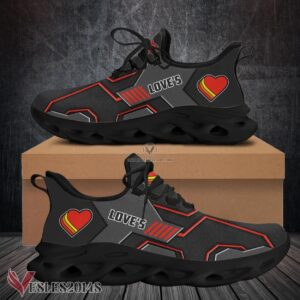 Love's Logo Custom Shoes Style 12, Best Running Shoes For Fans - Vesles2014S