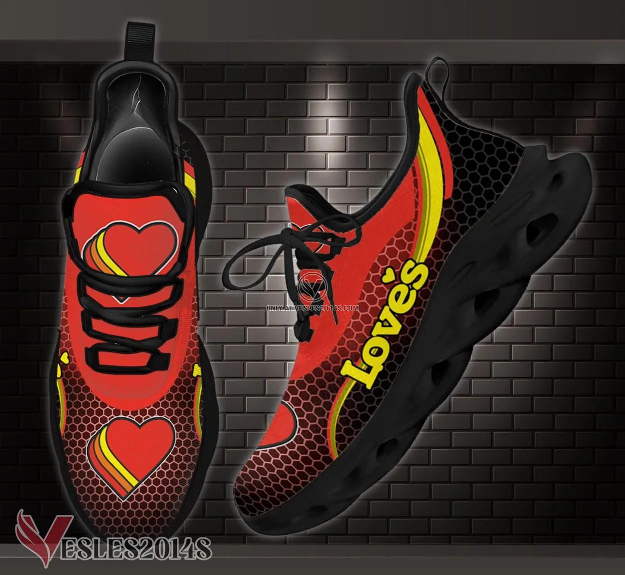 Love's Logo Custom Shoes Style 15, Best Running Shoes For Fans - Vesles2014S