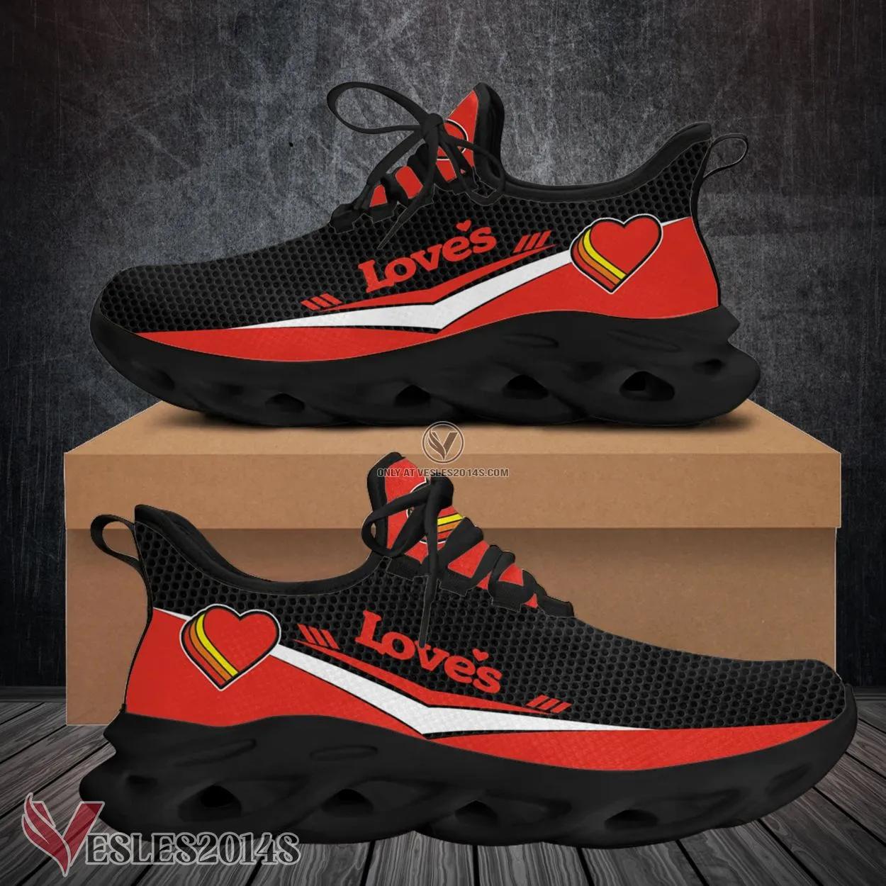 Love's Logo Custom Shoes Style 16, Best Running Shoes For Fans - Vesles2014S
