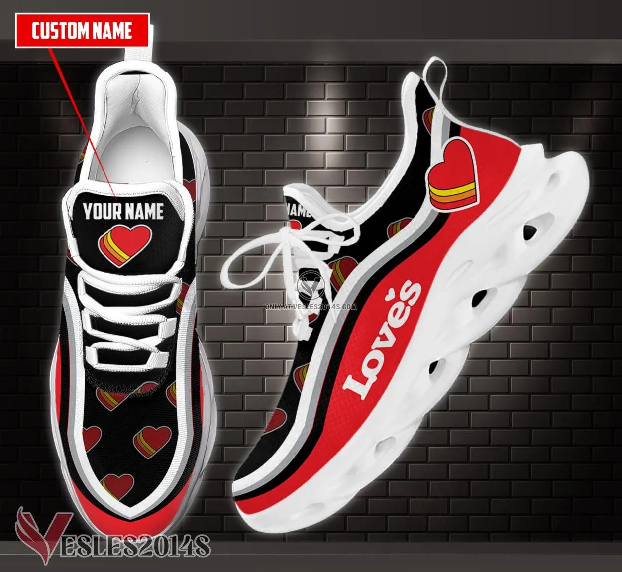 Love's Logo Custom Shoes Style 3, Best Running Shoes For Fans - Vesles2014S 1