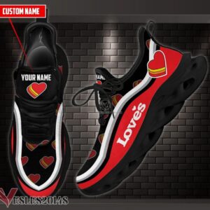 Love's Logo Custom Shoes Style 3, Best Running Shoes For Fans - Vesles2014S