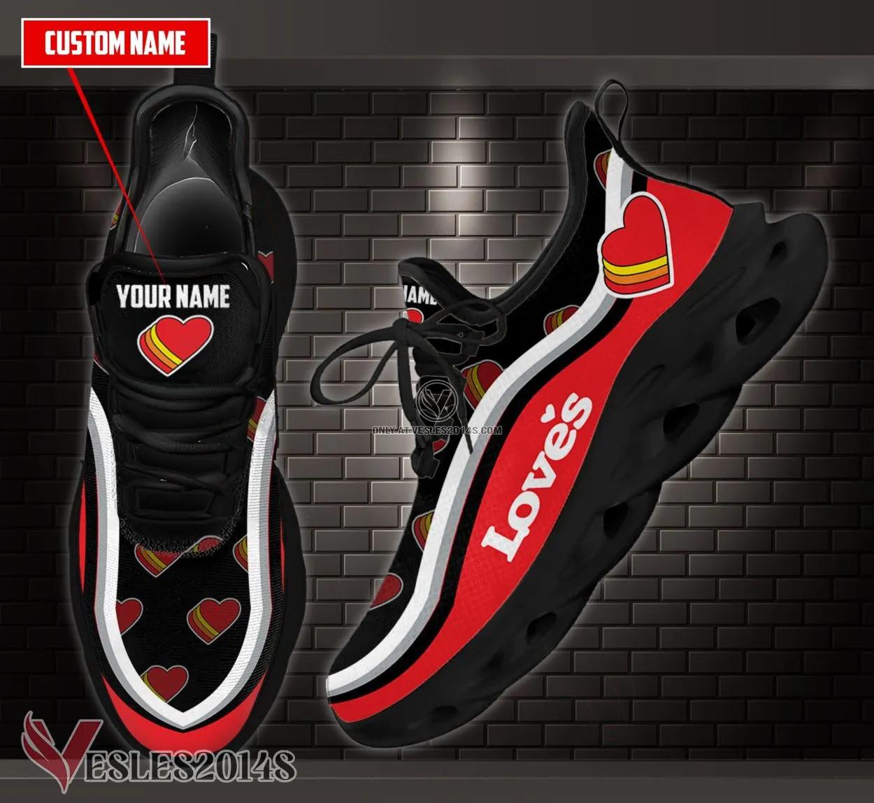 Love's Logo Custom Shoes Style 3, Best Running Shoes For Fans - Vesles2014S