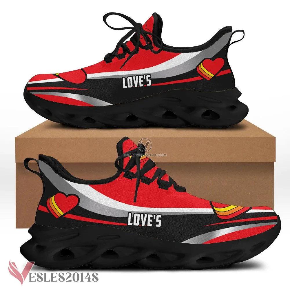 Love's Logo Custom Shoes Style 4, Best Running Shoes For Fans - Vesles2014S