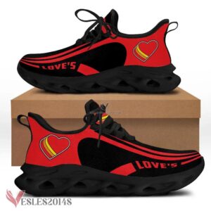 Love's Logo Custom Shoes Style 7, Best Running Shoes For Fans - Vesles2014S