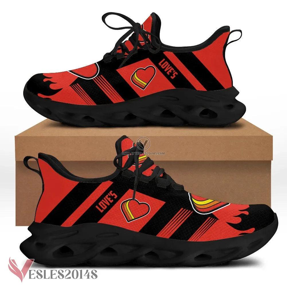 Love's Logo Custom Shoes Style 8, Best Running Shoes For Fans - Vesles2014S