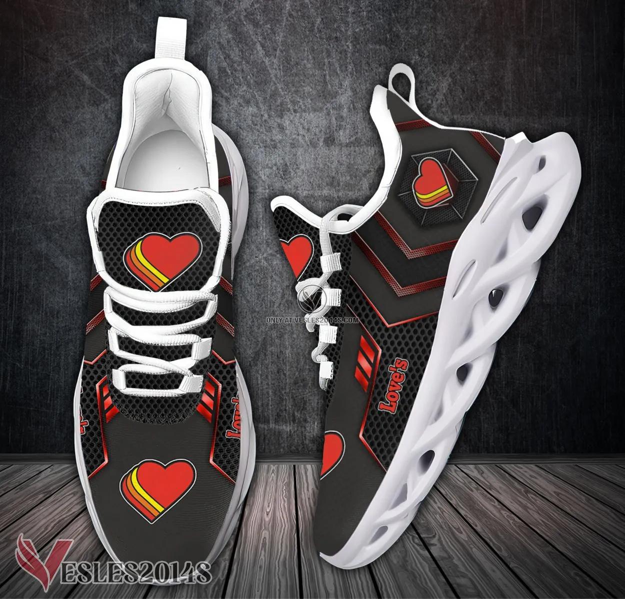 Love's Logo Custom Shoes Style 9, Best Running Shoes For Fans - Vesles2014S 1