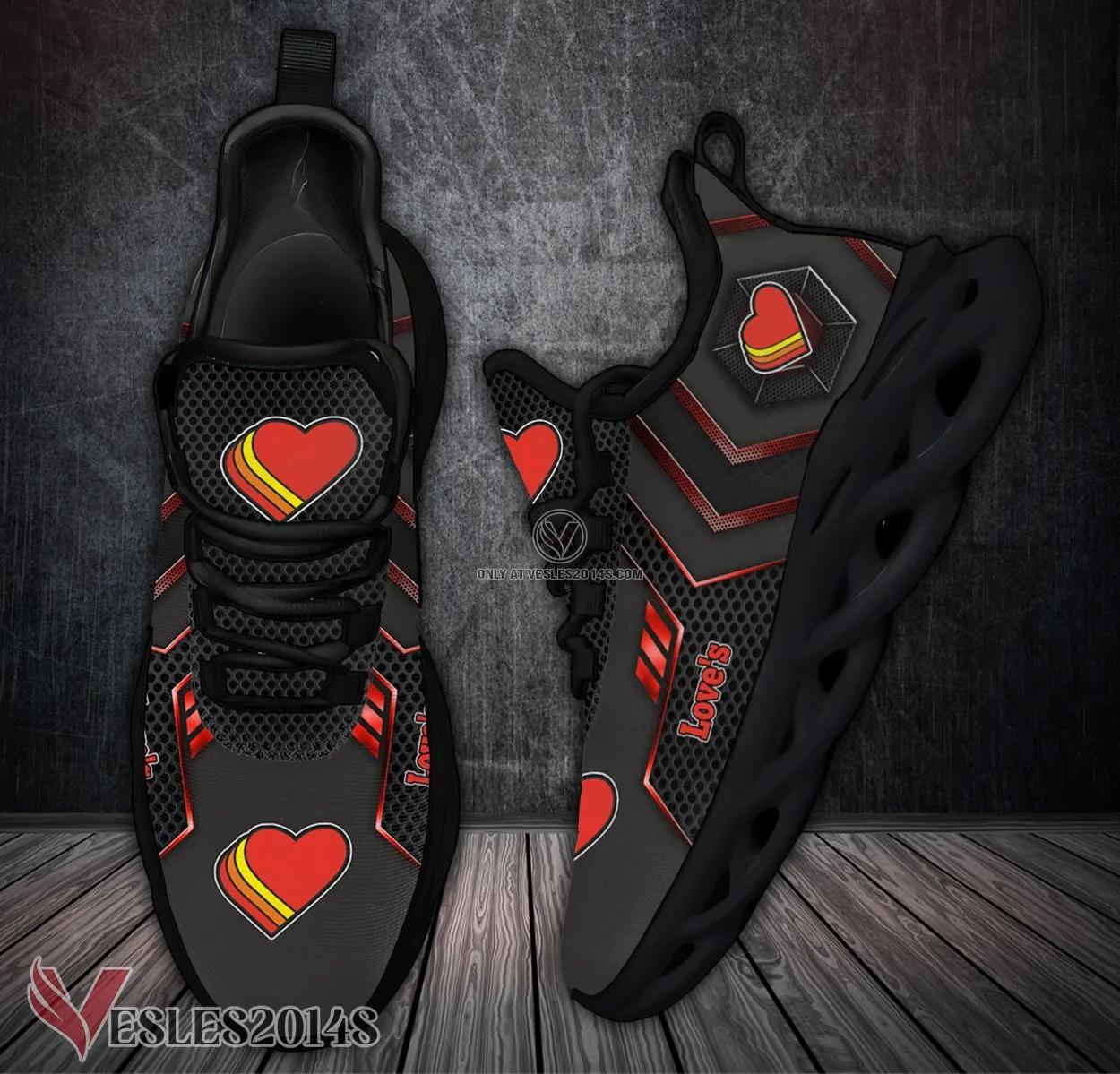 Love's Logo Custom Shoes Style 9, Best Running Shoes For Fans - Vesles2014S
