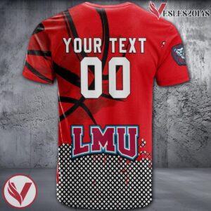 Loyola Marymount Lions Basketball Grunge Pattern Unique Personalized T Shirts - Vesles2014S 1