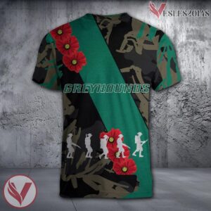 Loyola Marymount Lions NCAA With Red Poppy Flower 3D Shirt, Unique Gift For Fans - Vesles2014S 1