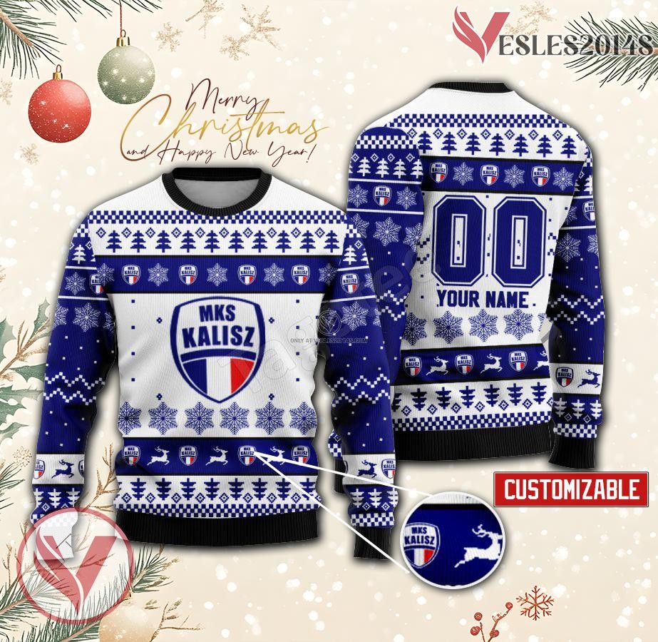 MKS Kalisz Women Volleyball Custom Ugly Christmas Sweater, Unique Gift For Fans - Vesles2014s