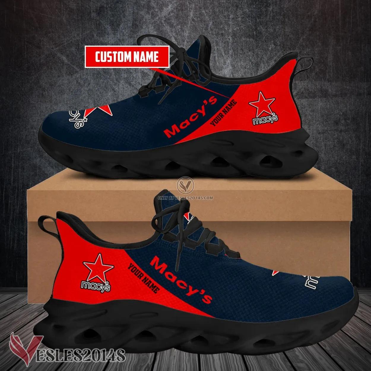 Macy's Logo Custom Shoes Style 3, Best Running Shoes For Fans - Vesles2014S