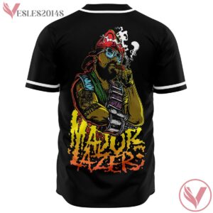 Major Lazer EDM Customize Jersey, Rave Bonfire Gift Ideas For Ravers - Vesles2014s