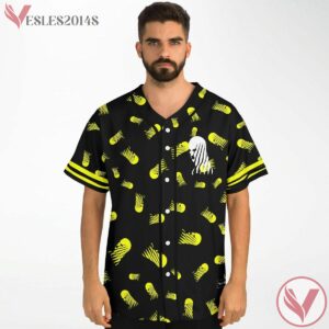 Malaa Nation Black And Yellow Nick Ma Custom Jersey - Vesles2014s 2