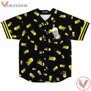 Malaa Nation Black And Yellow Nick Ma Custom Jersey - Vesles2014s