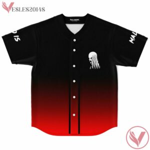 Malaa Nation Red Sublimated Christopher custom jersey - Vesles2014s
