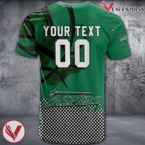 Manhattan Jaspers Basketball Grunge Pattern Unique Personalized T Shirts - Vesles2014S 1