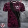 Manly Warringah Sea Eagles NRL Polynesian Pattern Shirt, Unique Gifts For Fans - Vesles2014s