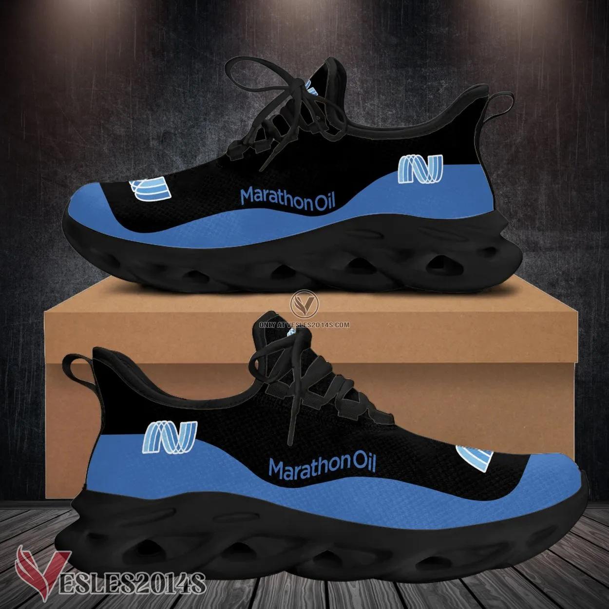 Marathon Oil Logo Custom Shoes, Best Running Shoes For Fans - Vesles2014S