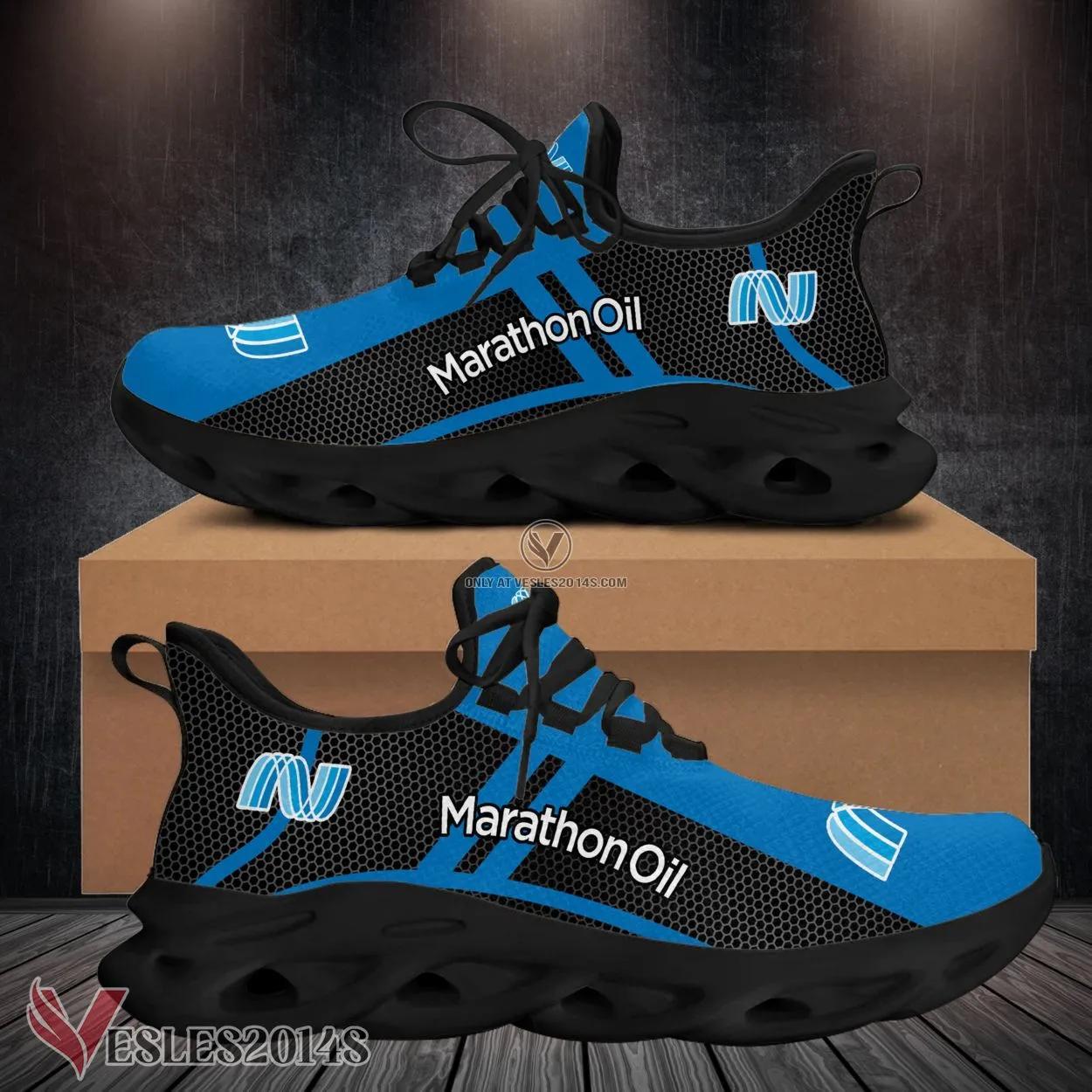 Marathon Oil Logo Custom Shoes Style 1, Best Running Shoes For Fans - Vesles2014S