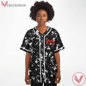 Marble Stone Pattern Stay Wonky Custom Jersey - Vesles2014s 3