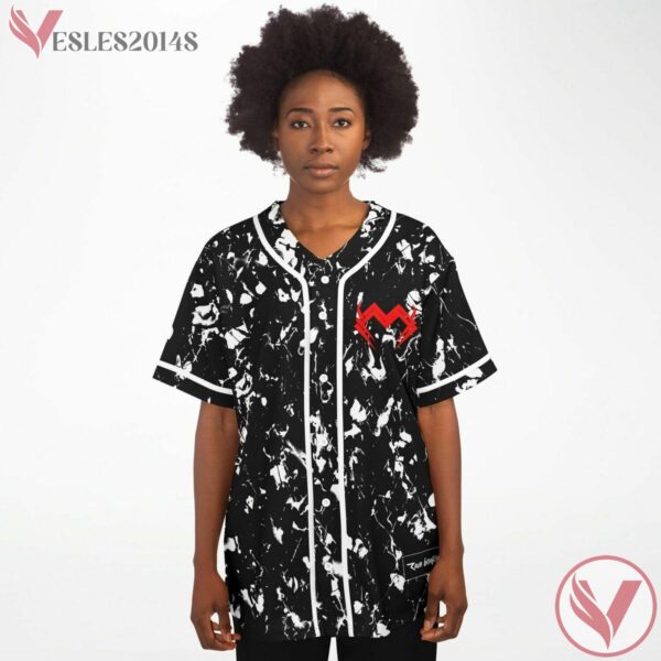 Marble Stone Pattern Stay Wonky Custom Jersey - Vesles2014s 3