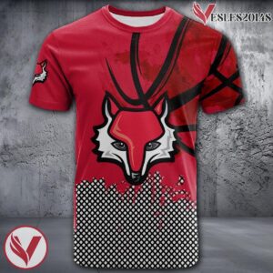 Marist Red Foxes Basketball Grunge Pattern Unique Personalized T Shirts - Vesles2014S