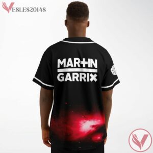 Martin Garrix Black Custom Basbell Jersey, Outfit For EDM Festivals - Vesles2014s 1