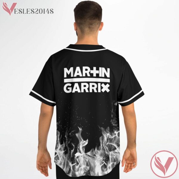 Martin Garrix White Fire Black Jersey For EDM Festivals - Vesles2014s 2