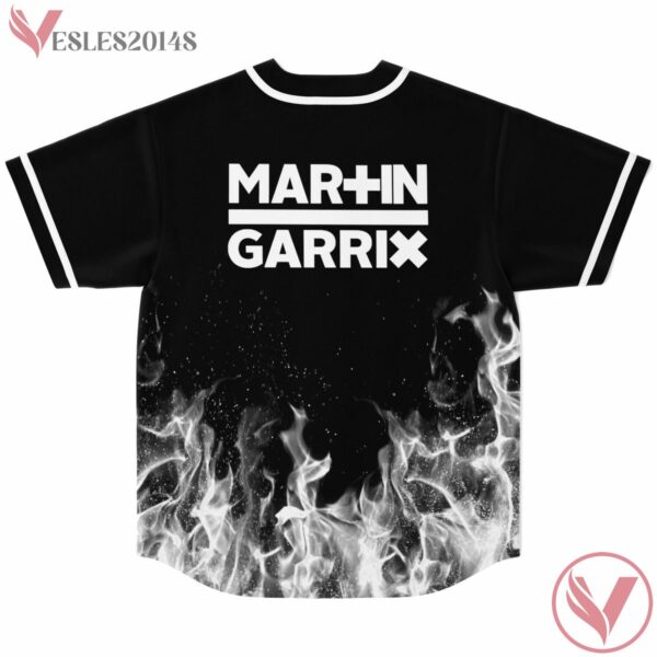 Martin Garrix White Fire Black Jersey For EDM Festivals - Vesles2014s 3