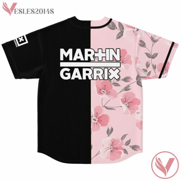 Martin Garrix flowers custom baseball jersey - Vesles2014s 1