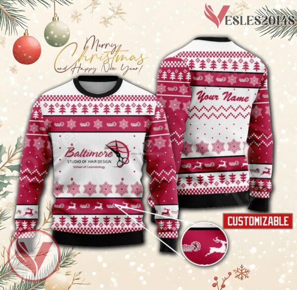 Maryland Beauty Academy of Essex Custom Ugly Christmas Sweater, Unique Gift For Fans - Vesles2014s