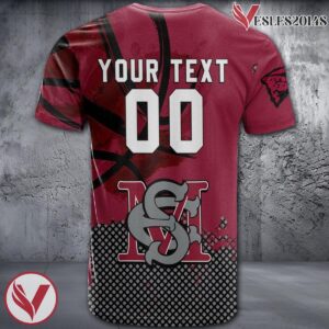 Maryland Eastern Shore Hawks Basketball Grunge Pattern Unique Personalized T Shirts - Vesles2014S 1