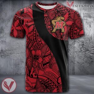 Maryland Terrapins NCAA Polynesian Pattern Shirt, Unique Gifts For Fans - Vesles2014s