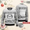 Mazda Motors Logo Personalized Ugly Christmas Sweater, Unique Gift For Fans - Vesles2014s
