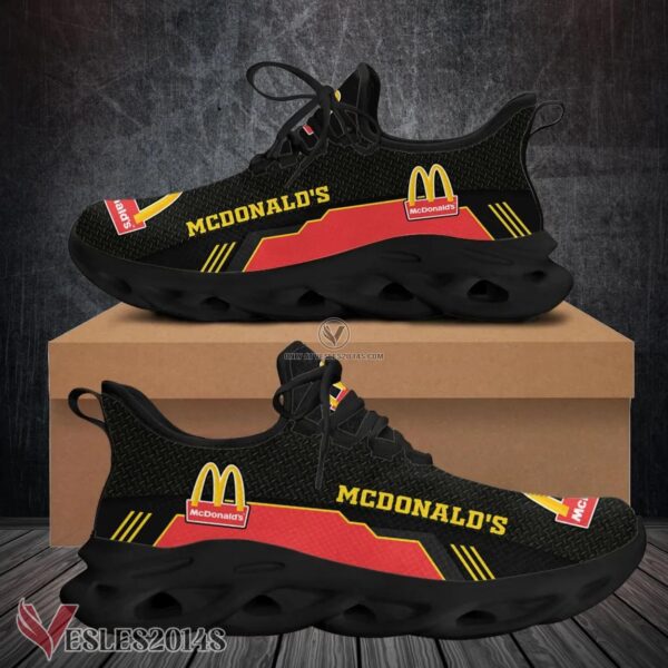 Mcdonald'Logo Custom Shoes, Best Running Shoes For Fans - Vesles2014S