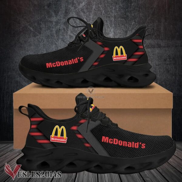 Mcdonald'Logo Custom Shoes Style 2, Best Running Shoes For Fans - Vesles2014S