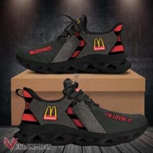 Mcdonald's Custom Shoes Style 1, Best Running Shoes For Fans - Vesles2014S