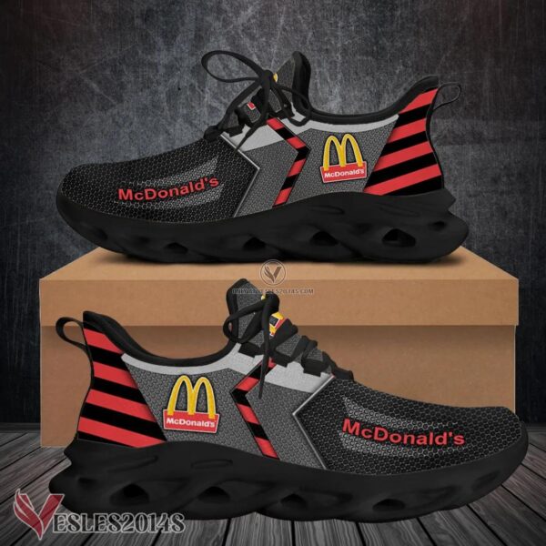 Mcdonald's Custom Shoes Style 10, Best Running Shoes For Fans - Vesles2014S