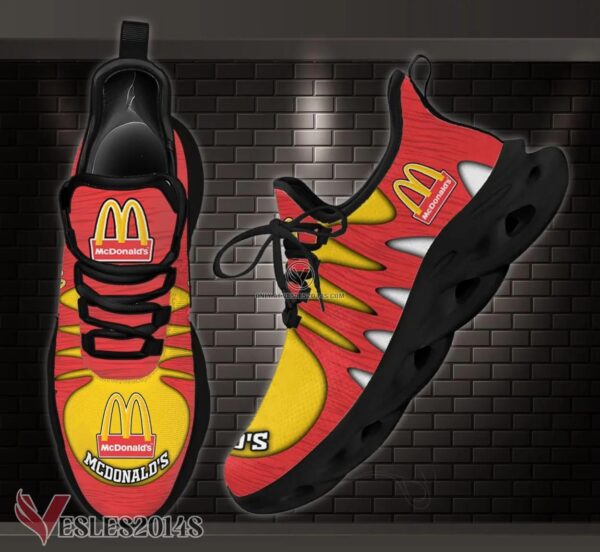 Mcdonald's Custom Shoes Style 11, Best Running Shoes For Fans - Vesles2014S