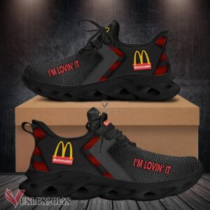 Mcdonald's Custom Shoes Style 2, Best Running Shoes For Fans - Vesles2014S