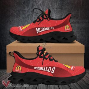 Mcdonald's Custom Shoes Style 3, Best Running Shoes For Fans - Vesles2014S