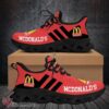 Mcdonald's Custom Shoes Style 4, Best Running Shoes For Fans - Vesles2014S
