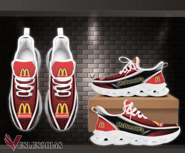 Mcdonald's Custom Shoes Style 6, Best Running Shoes For Fans - Vesles2014S 1