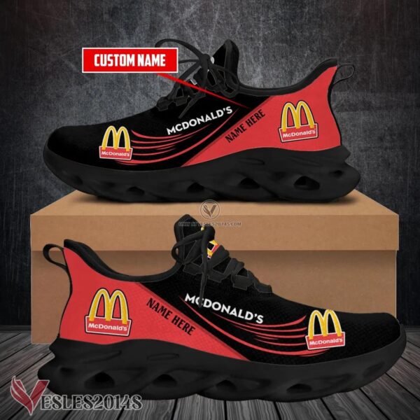 Mcdonald's Custom Shoes Style 7, Best Running Shoes For Fans - Vesles2014S