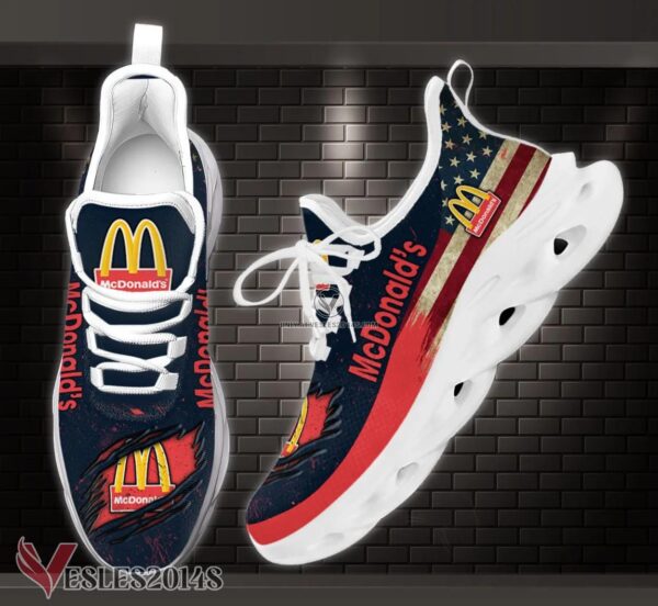 Mcdonald's Custom Shoes Style 8, Best Running Shoes For Fans - Vesles2014S 1